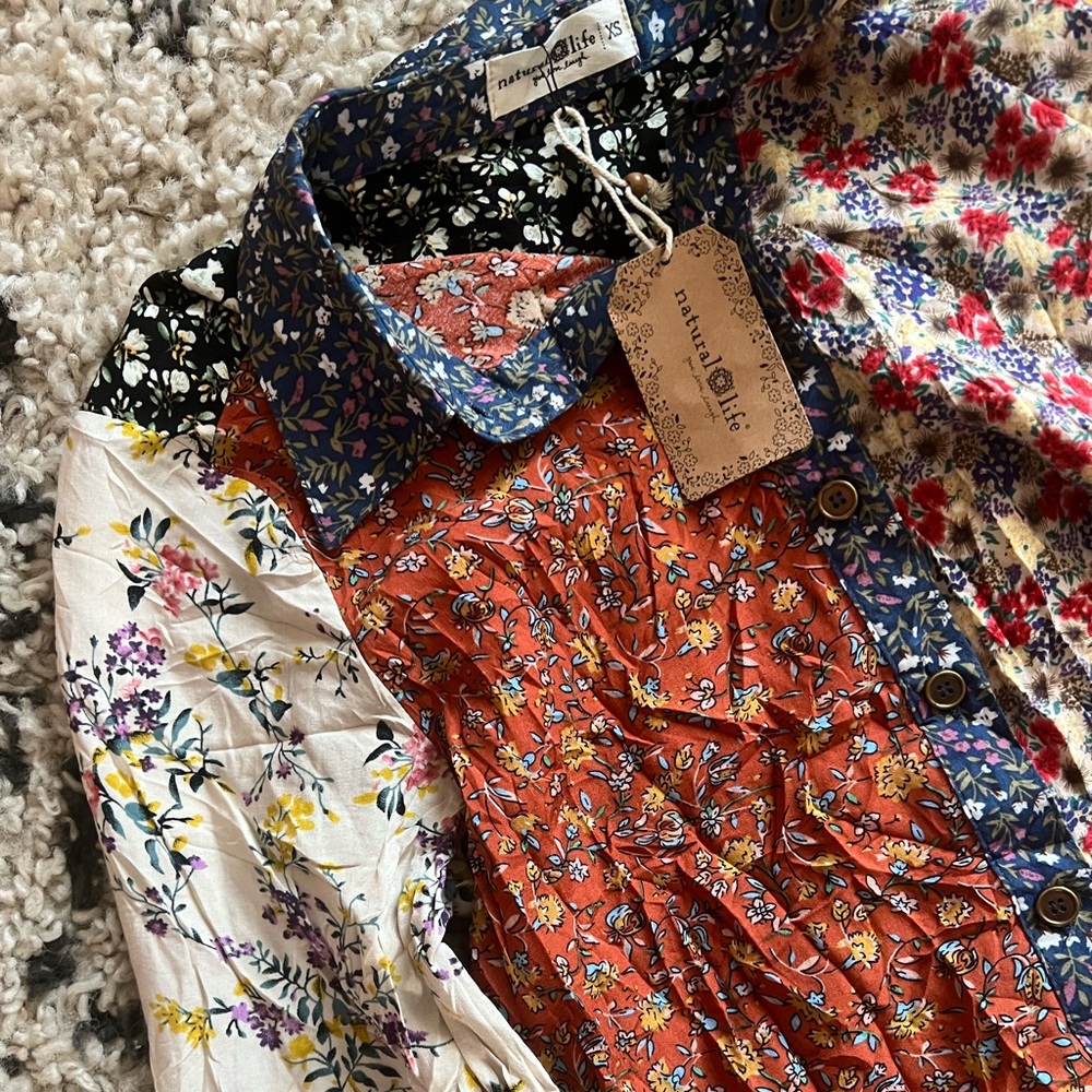 Natural life maxi shirt dress. NWT. xs.